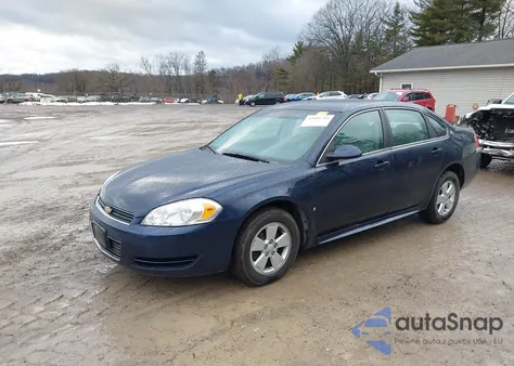 2009 Chevrolet Impala Lt from USA, damaged, VIN 2G1WT57N291170192
